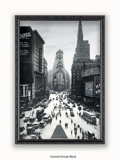 New York  Times Square poster