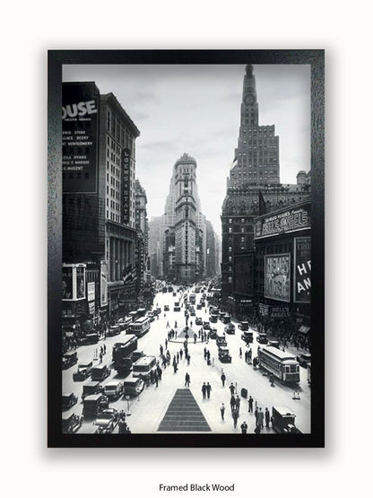 New York  Times Square poster