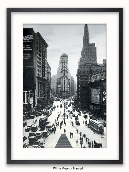 New York  Times Square poster