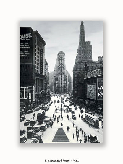 New York  Times Square poster