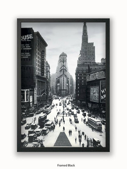 New York  Times Square poster