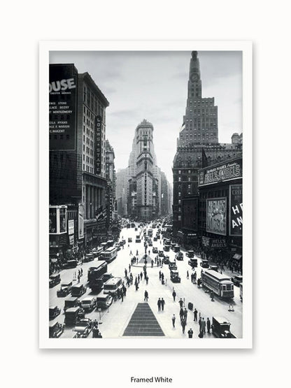 New York  Times Square poster