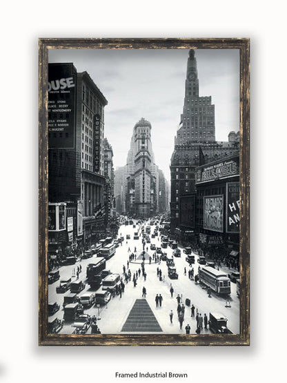 New York  Times Square poster