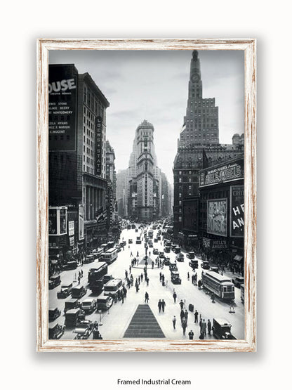 New York  Times Square poster