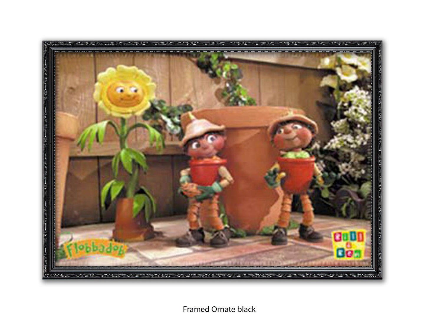Bill & Ben the flowerpot Men - Vintage Poster