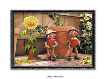 Bill & Ben the flowerpot Men - Vintage Poster