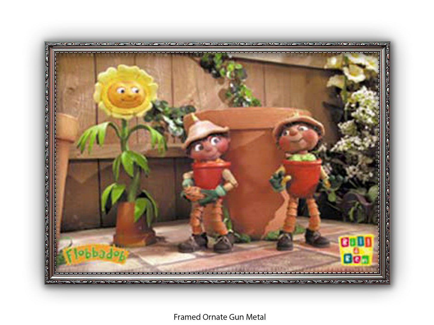 Bill & Ben the flowerpot Men - Vintage Poster