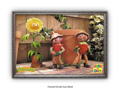 Bill & Ben the flowerpot Men - Vintage Poster