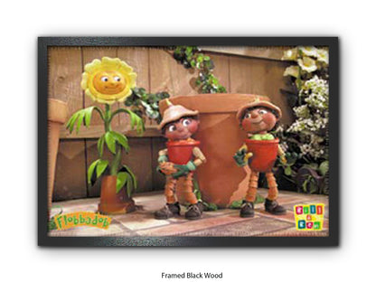Bill & Ben the flowerpot Men - Vintage Poster