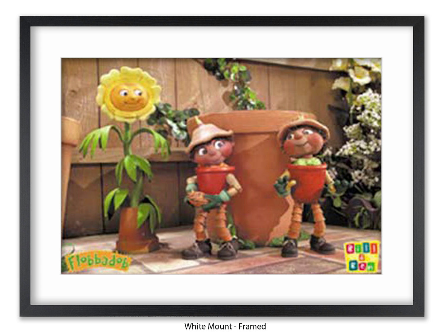 Bill & Ben the flowerpot Men - Vintage Poster