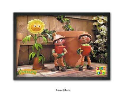 Bill & Ben the flowerpot Men - Vintage Poster