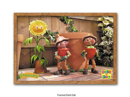 Bill & Ben the flowerpot Men - Vintage Poster
