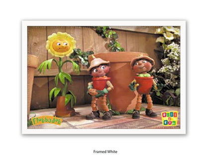 Bill & Ben the flowerpot Men - Vintage Poster