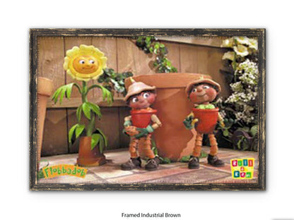 Bill & Ben the flowerpot Men - Vintage Poster