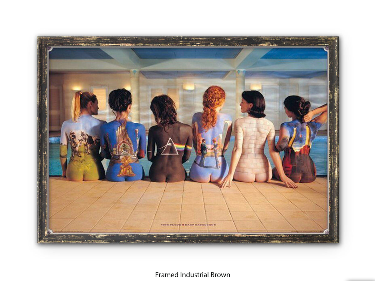Pink Floyd Poster - Back Catalogue Wall Art - Classic Rock Album Poster