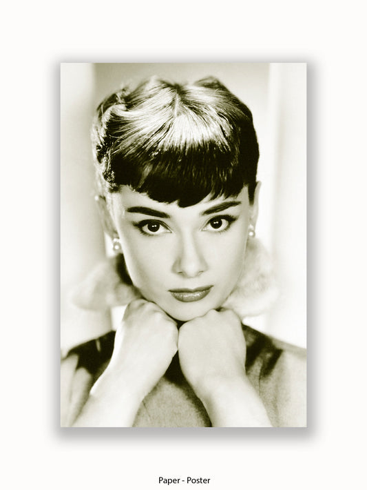 Audrey Hepburn - Breakfast At Tiffany's - Pose - Poster