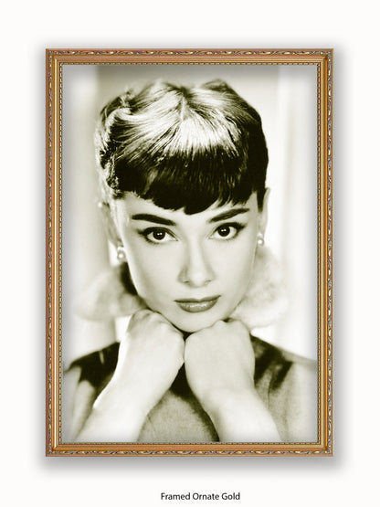 Audrey Hepburn - Breakfast At Tiffany's - Pose - Poster