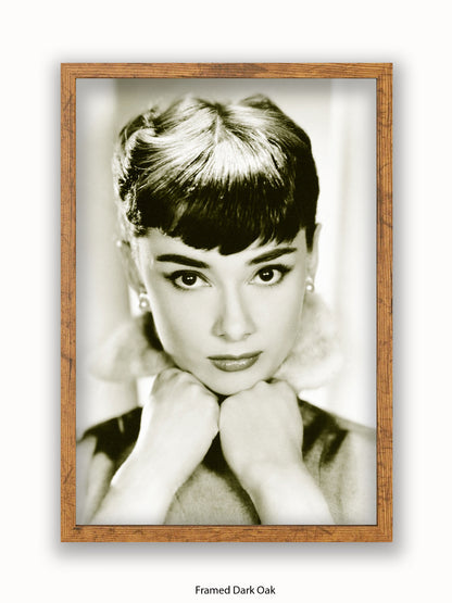 Audrey Hepburn - Breakfast At Tiffany's - Pose - Poster