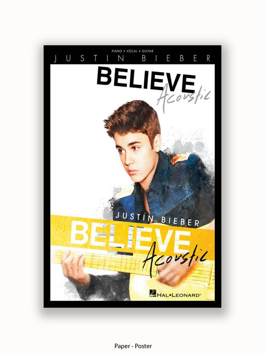 Justin Bieber  Acoustic Poster