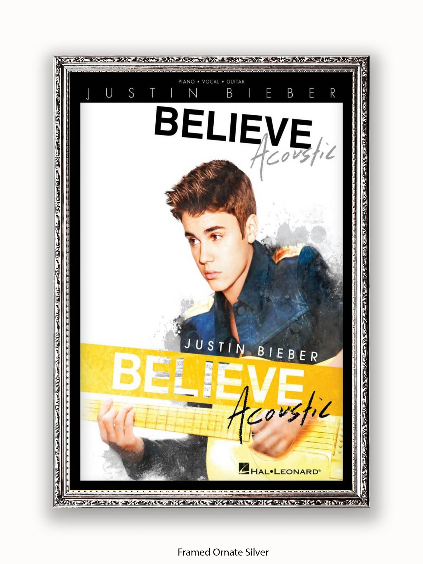 Justin Bieber  Acoustic Poster