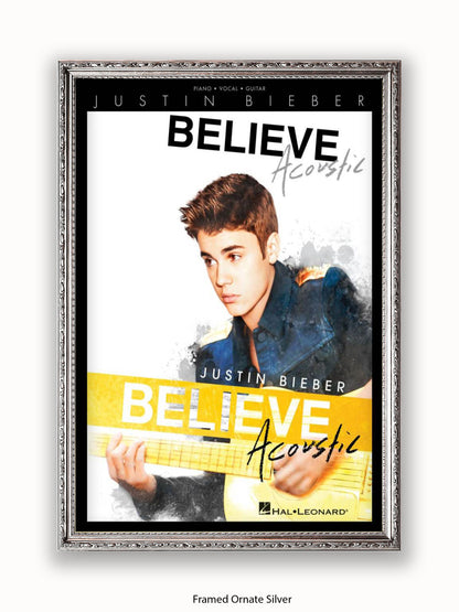 Justin Bieber  Acoustic Poster