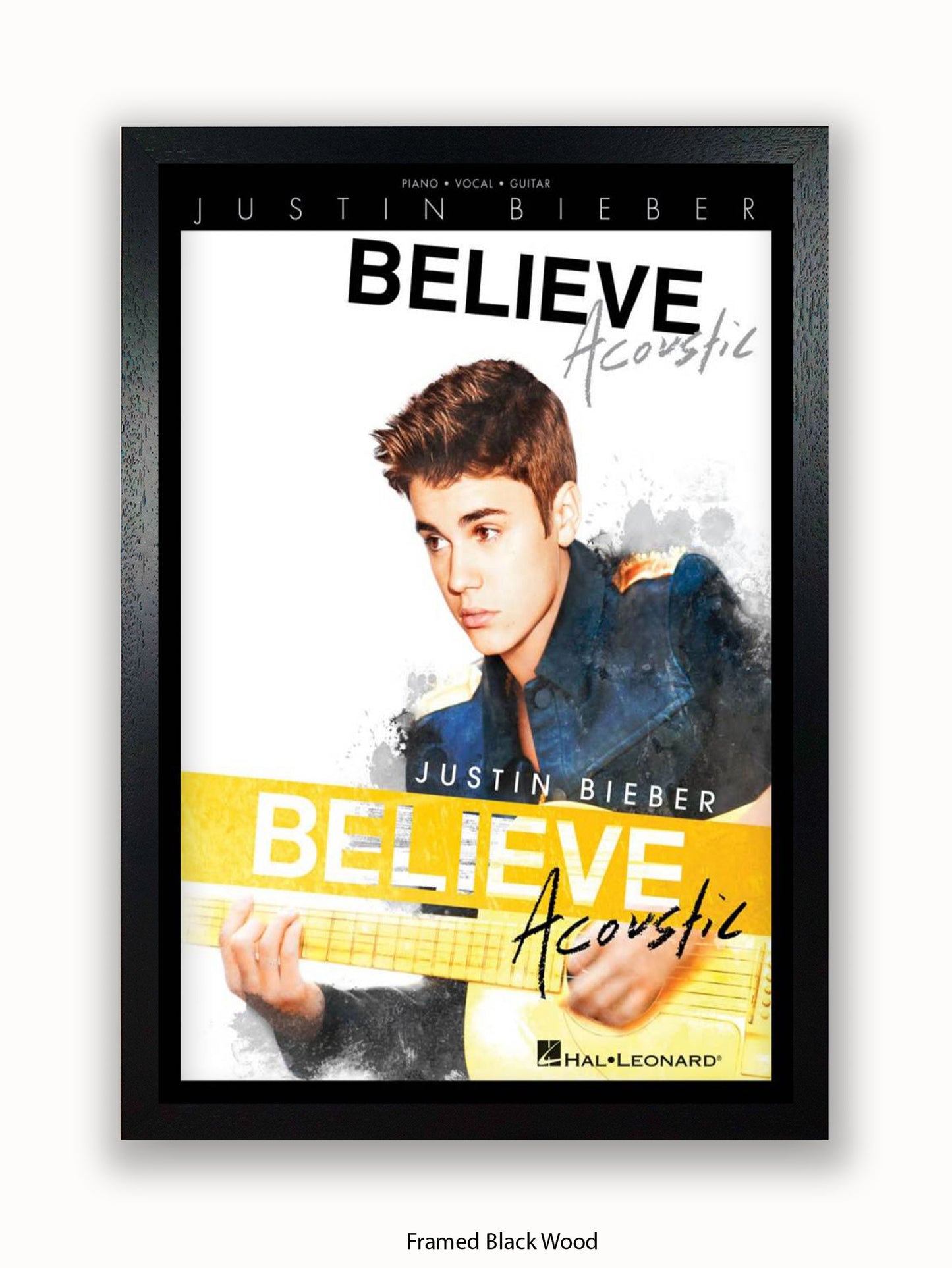 Justin Bieber  Acoustic Poster