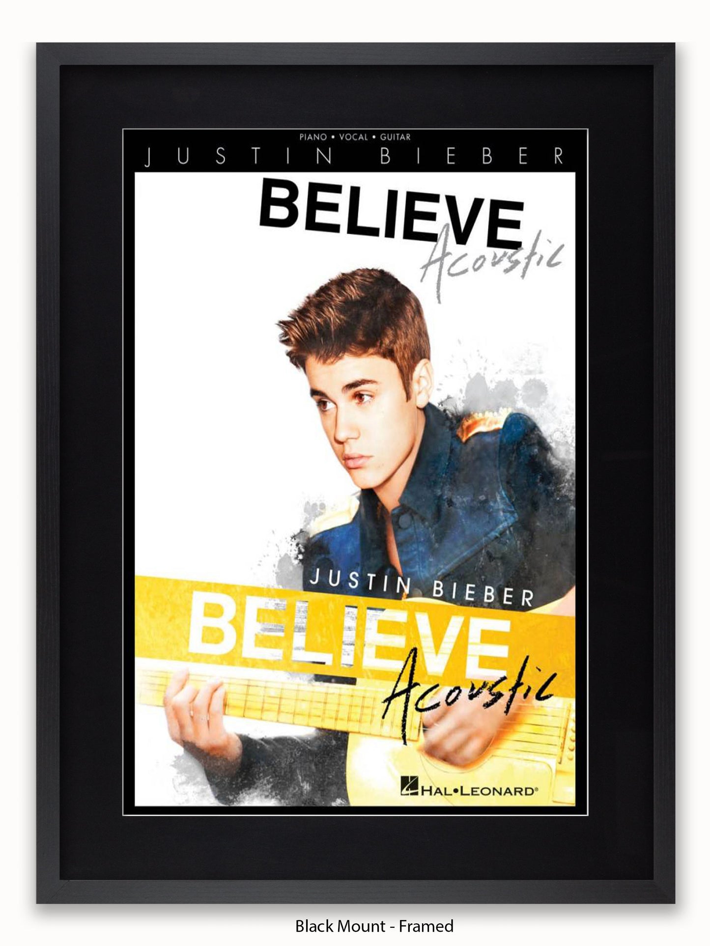 Justin Bieber  Acoustic Poster
