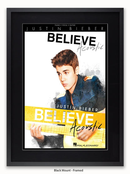 Justin Bieber  Acoustic Poster