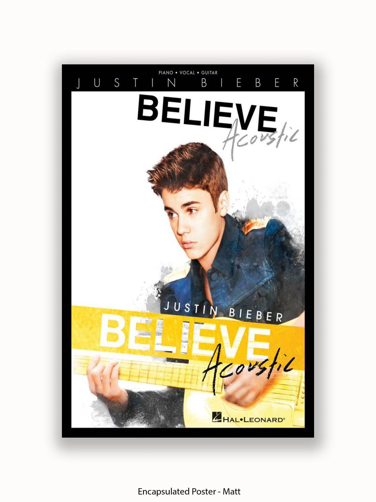 Justin Bieber  Acoustic Poster