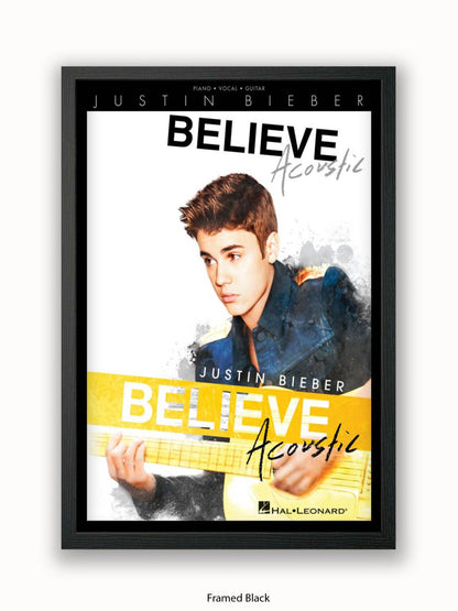 Justin Bieber  Acoustic Poster