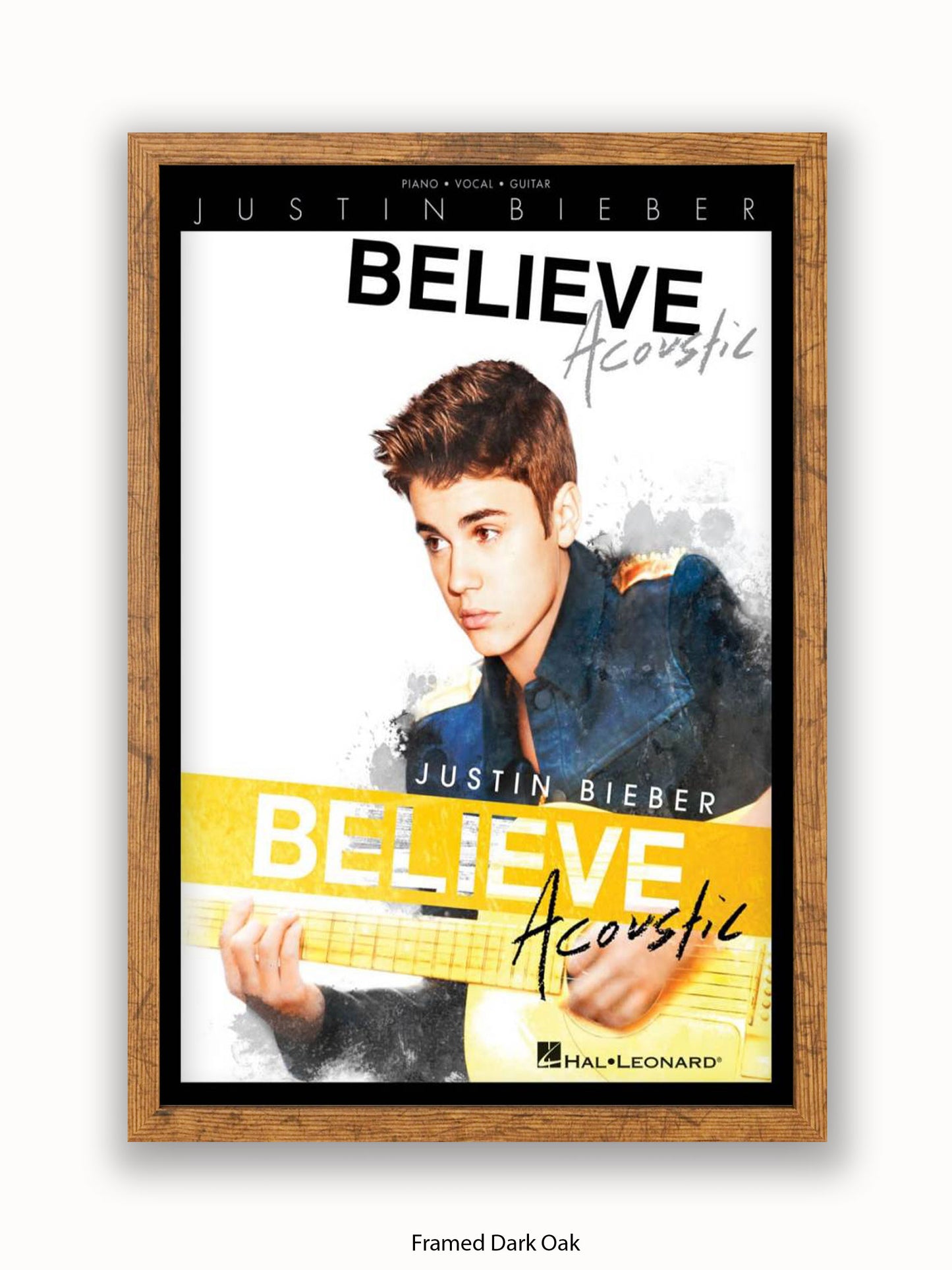 Justin Bieber  Acoustic Poster