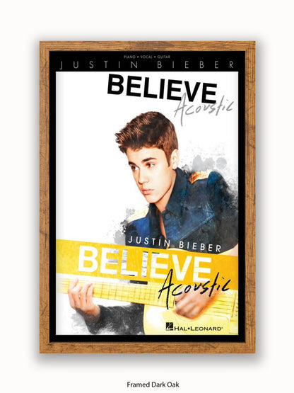 Justin Bieber  Acoustic Poster