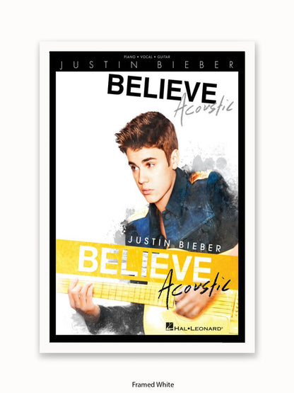 Justin Bieber  Acoustic Poster