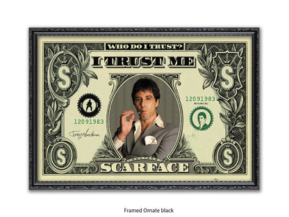 Scarface  - Dollar Bill - Who Do I  Trust - Poster