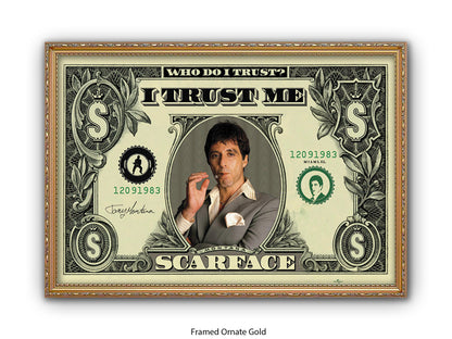 Scarface  - Dollar Bill - Who Do I  Trust - Poster
