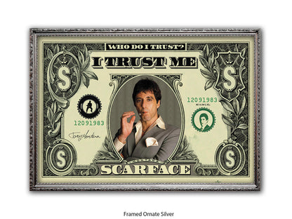 Scarface  - Dollar Bill - Who Do I  Trust - Poster