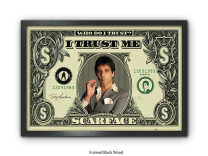 Scarface  - Dollar Bill - Who Do I  Trust - Poster