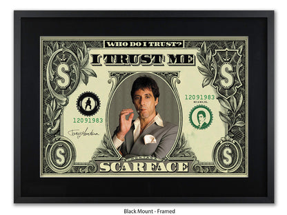 Scarface  - Dollar Bill - Who Do I  Trust - Poster