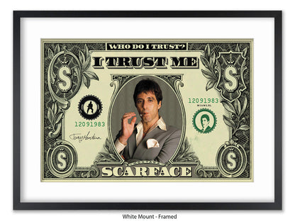 Scarface  - Dollar Bill - Who Do I  Trust - Poster