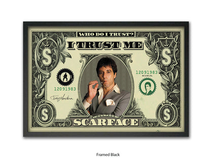 Scarface  - Dollar Bill - Who Do I  Trust - Poster