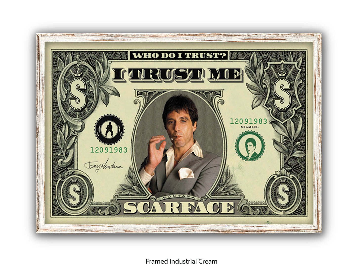 Scarface  - Dollar Bill - Who Do I  Trust - Poster