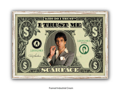 Scarface  - Dollar Bill - Who Do I  Trust - Poster
