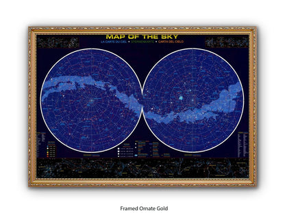 Map of the Sky | Wall Decor Poster