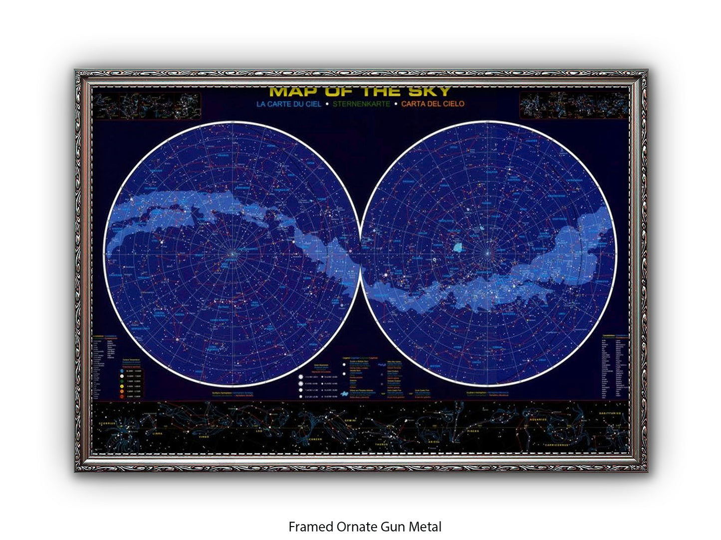 Map of the Sky | Wall Decor Poster