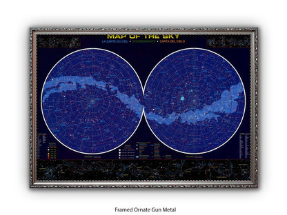 Map of the Sky | Wall Decor Poster