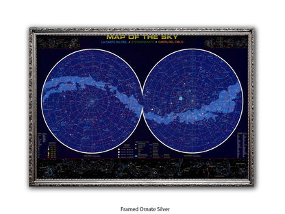 Map of the Sky | Wall Decor Poster