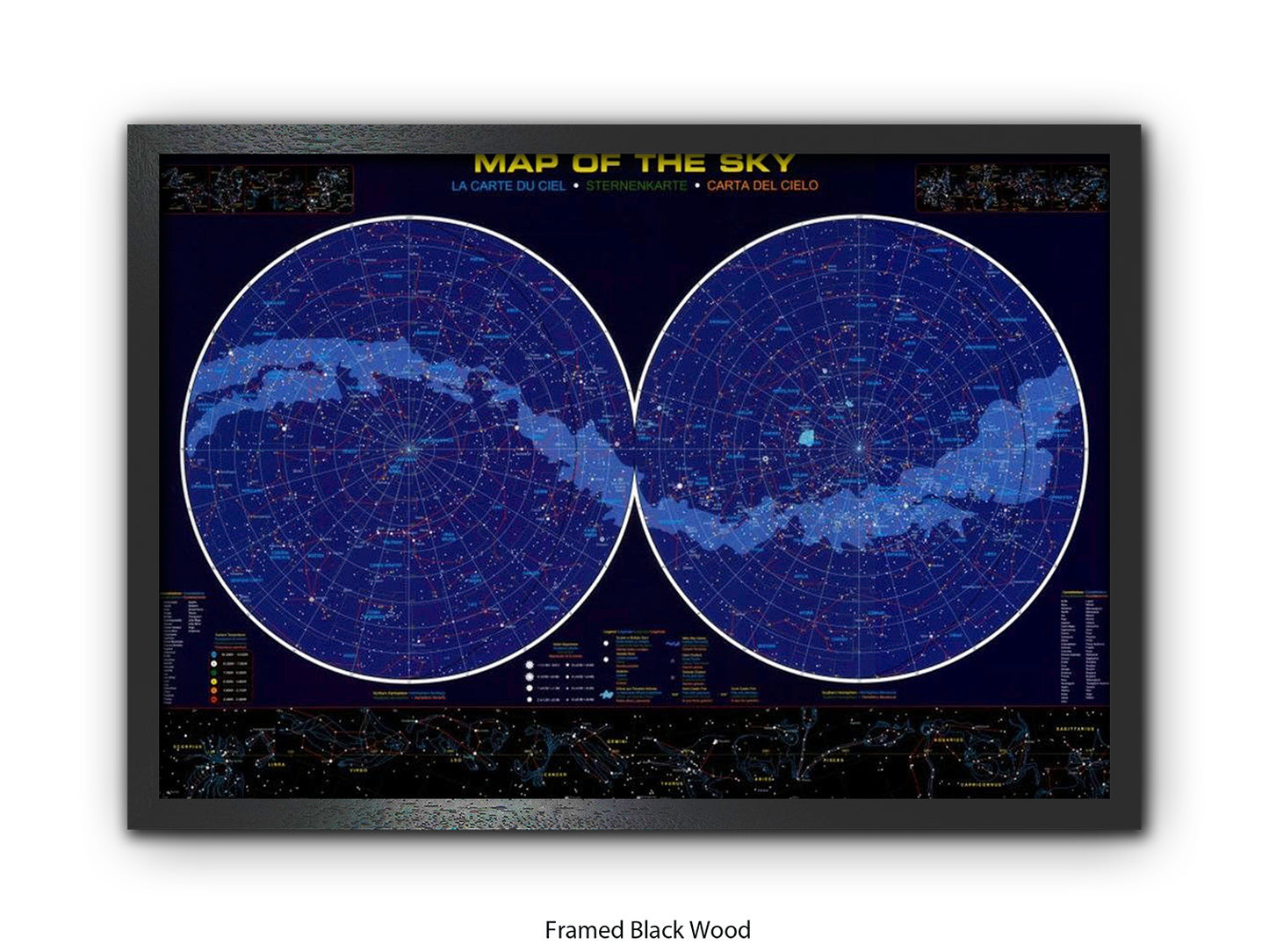 Map of the Sky | Wall Decor Poster