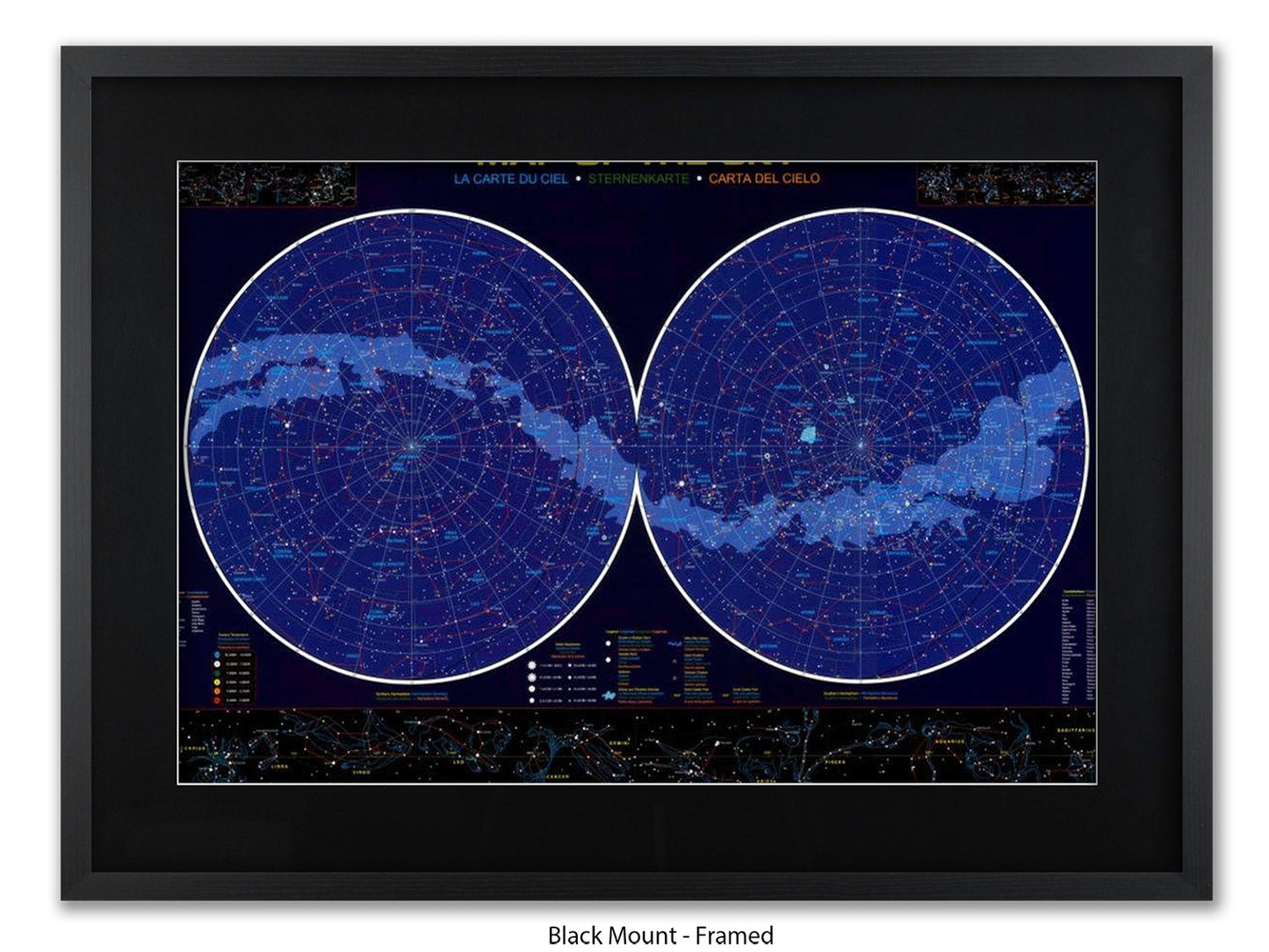 Map of the Sky | Wall Decor Poster