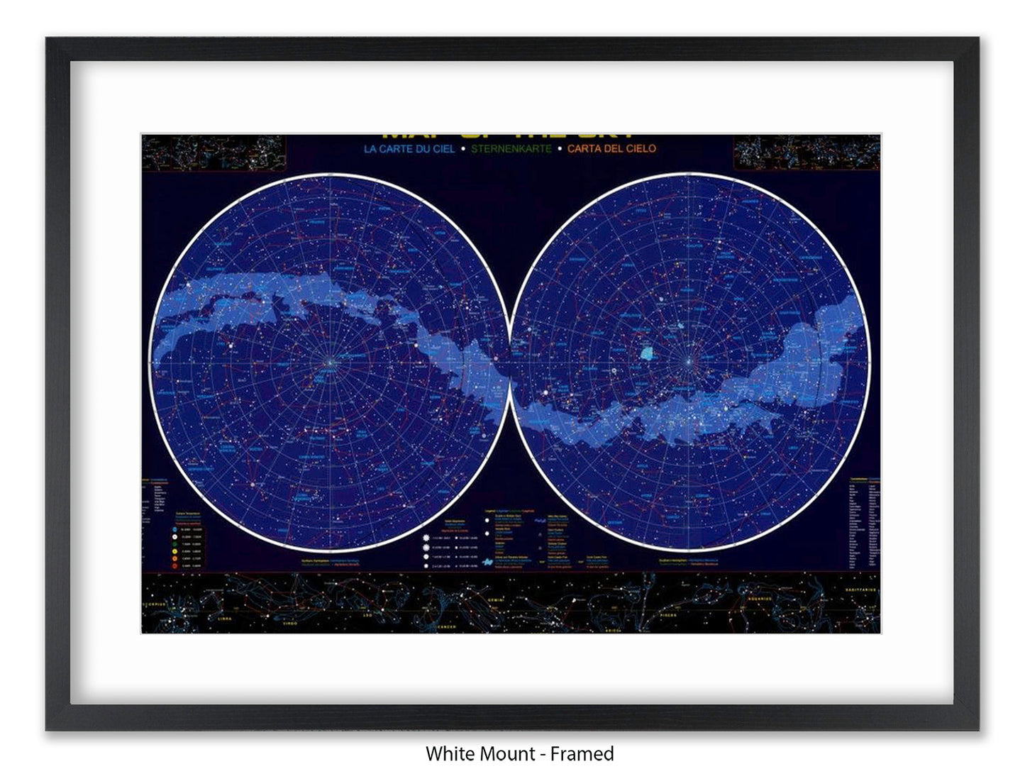 Map of the Sky | Wall Decor Poster
