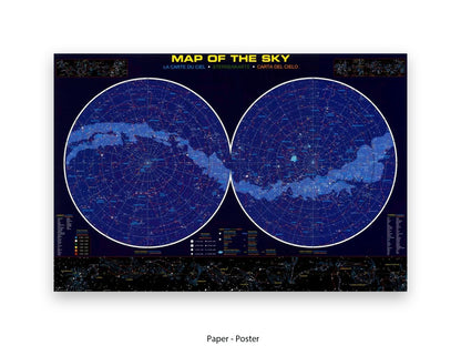 Map of the Sky | Wall Decor Poster